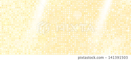 Bright yellow gradient texture with glitter dots and beige sequin mosaic shine. Champagne background with gold glam bokeh and diagonal rays. Yellow vector gradient wall for disco party poster Bright yellow gradient texture with glitter dots and beige sequin mosaic shine. Champagne background with gold glam bokeh and diagonal rays. Yellow vector gradient wall for disco party poster 141391503