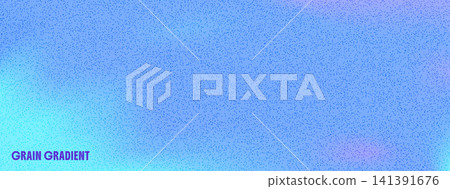 Calm winter pastel mesh gradient with gradation and degrade background. Grainy periwinkle blue with cyan light and lilac haze. Fresh vector winter backdrop in pastel airbrush look for presentation 141391676