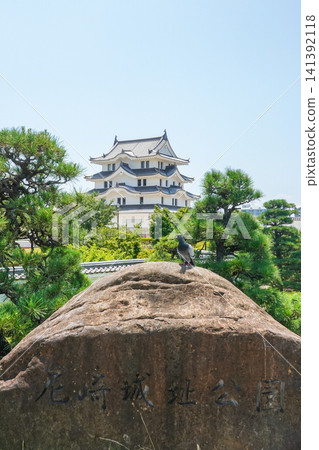 Amagasaki Castle (built by a fudai daimyo of the Edo shogunate as a western defense for Osaka) Photographed in July 2026 Amagasaki Castle (built by a fudai daimyo of the Edo shogunate as a western defense for Osaka) Photographed in July 2026 141392118