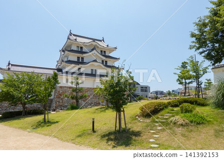 Amagasaki Castle (built by a fudai daimyo of the Edo shogunate as a western defense for Osaka) Photographed in July 2026 Amagasaki Castle (built by a fudai daimyo of the Edo shogunate as a western defense for Osaka) Photographed in July 2026 141392153