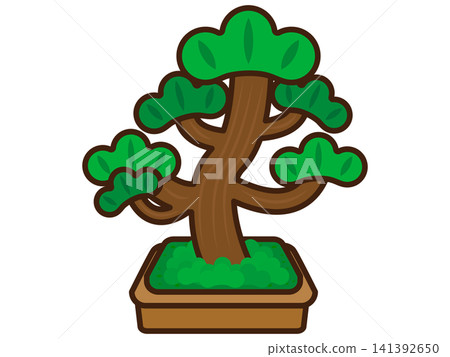 盆景插畫素材 2 盆景插畫素材 2 141392650