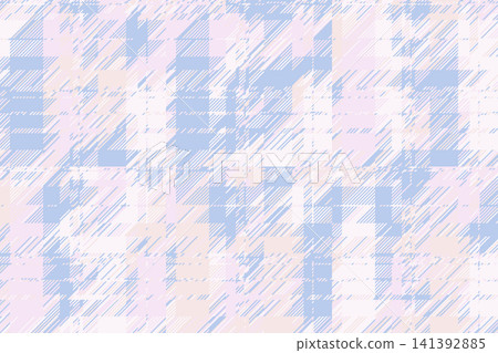 Futuristic distortion background with layered stripes and scattered squares. Glitch effects and noise create a dynamic and energetic composition. Futuristic distortion background with layered stripes and scattered squares. Glitch effects and noise create a dynamic and energetic composition. 141392885