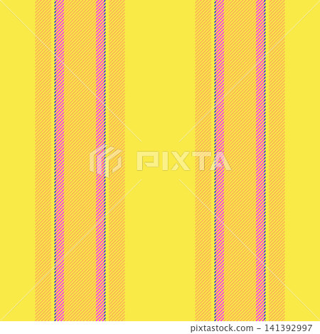 A decorative vertical stripe design pairs a steady visual cadence with a tailored textile mood. Yellow and orange shades create classic fabric appeal across the seamless fabric pattern. A decorative vertical stripe design pairs a steady visual cadence with a tailored textile mood. Yellow and orange shades create classic fabric appeal across the seamless fabric pattern. 141392997