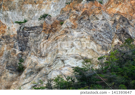 白川峽荒地的地質層 白川峽荒地的地質層 141393647