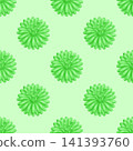 seamless pattern with hand drawn flowers 141393760