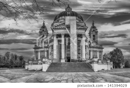 The iconic Basilica of Superga, scenic landmark near Turin, Italy The iconic Basilica of Superga, scenic landmark near Turin, Italy 141394029