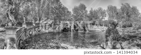Fountain of the Twelve Months in Valentino Park, Turin, Italy Fountain of the Twelve Months in Valentino Park, Turin, Italy 141394034