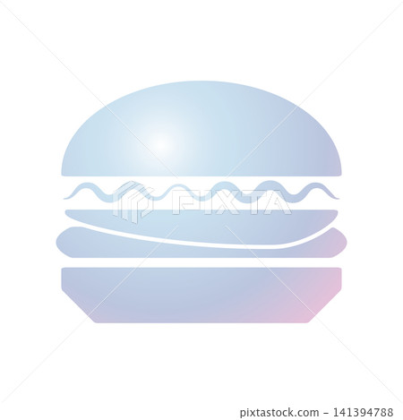 Burger icon design template 141394788