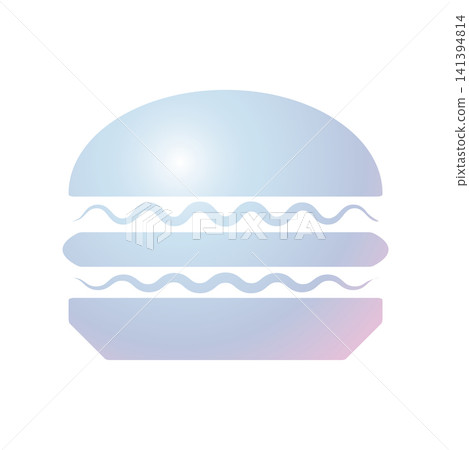 Burger icon design template Burger icon design template 141394814