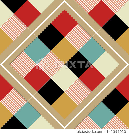 Abstract geometric background. Abstract background vintage style design for background, wallpaper, art, card, cover paper, wrapping paper, Interior decoration Abstract geometric background. Abstract background vintage style design for background, wallpaper, art, card, cover paper, wrapping paper, Interior decoration 141394920
