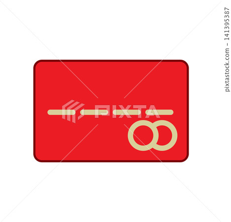 Credit Card icon design template 141395387