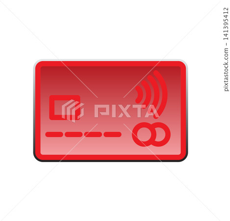 Credit Card icon design template Credit Card icon design template 141395412