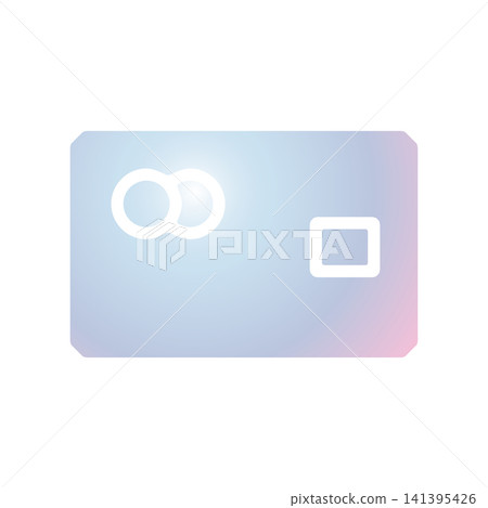 Credit Card icon design template Credit Card icon design template 141395426