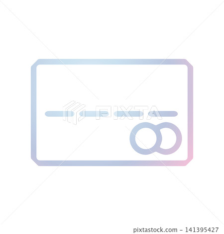 Credit Card icon design template Credit Card icon design template 141395427