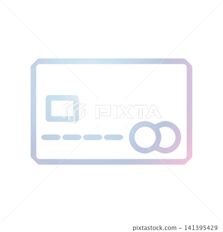 Credit Card icon design template Credit Card icon design template 141395429