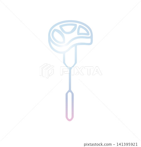 Meat icon design template Meat icon design template 141395921