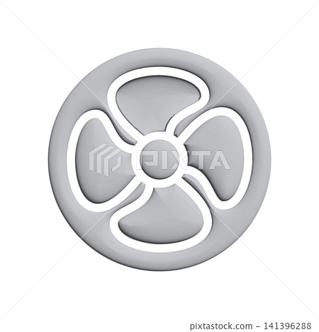Air Fan icon design template 141396288