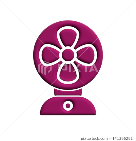 Air Fan icon design template Air Fan icon design template 141396291