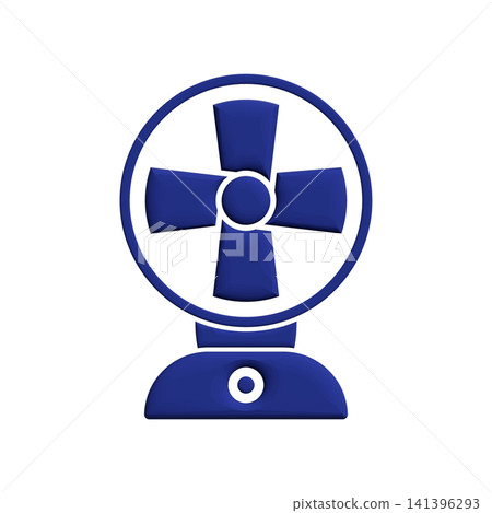 Air Fan icon design template Air Fan icon design template 141396293