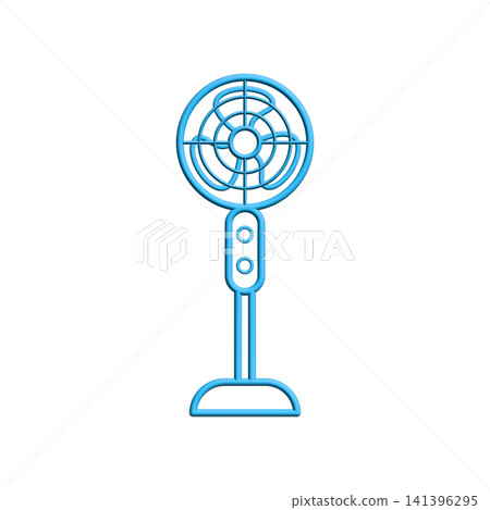 Air Fan icon design template 141396295