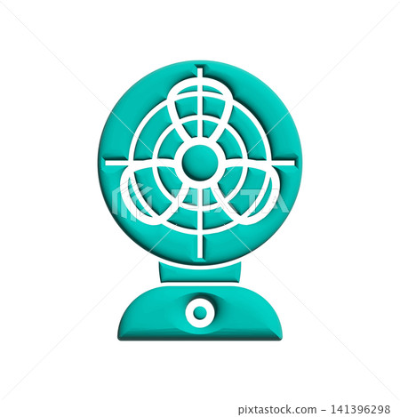 Air Fan icon design template Air Fan icon design template 141396298