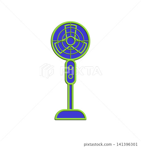 Air Fan icon design template 141396301