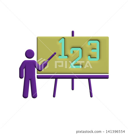 Blackboard icon design template Blackboard icon design template 141396554
