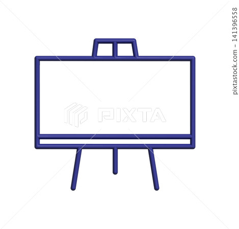Blackboard icon design template Blackboard icon design template 141396558