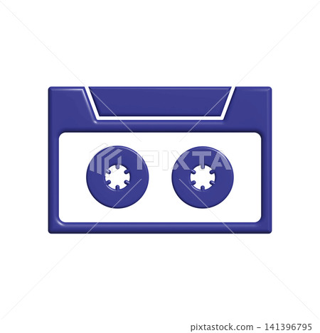 Cassette icon design template 141396795