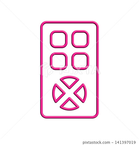 Remote Control icon design template Remote Control icon design template 141397019