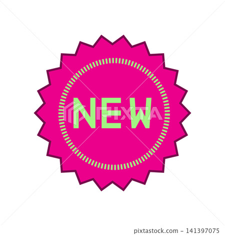 Label New icon design template Label New icon design template 141397075