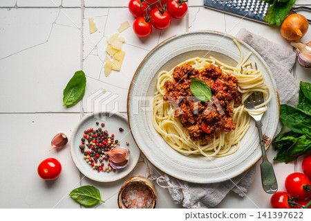 Pasta spaghetti bolognese Pasta spaghetti bolognese 141397622