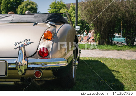 Rear Detail of Austin-Healey 3000 Roadster Rear Detail of Austin-Healey 3000 Roadster 141397730