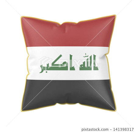 Pillow with the flag of Iraq 141398317