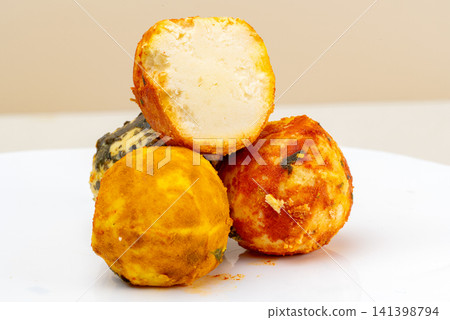 araffy bowl of cheese balls with herbs araffy bowl of cheese balls with herbs 141398794