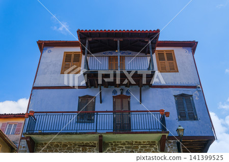 Traditional Macedonian House in Arnaia, Halkidiki. Traditional Macedonian House in Arnaia, Halkidiki. 141399525