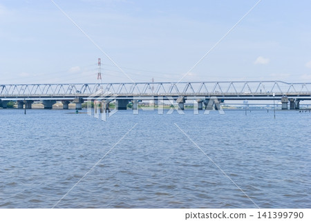 Near the mouth of the Edogawa River in Ichikawa City, Chiba Prefecture, July 2026 Near the mouth of the Edogawa River in Ichikawa City, Chiba Prefecture, July 2026 141399790
