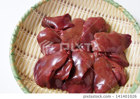 Raw chicken liver, from Kochi Prefecture. Raw chicken liver, from Kochi Prefecture. 141401026