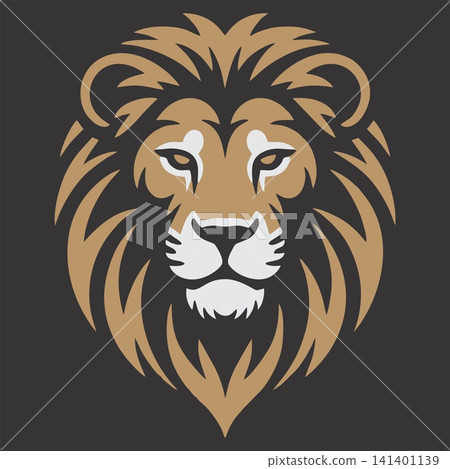 vector illustration of a lion vector illustration of a lion 141401139