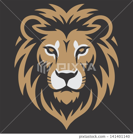 vector illustration of a lion vector illustration of a lion 141401140