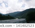 Scenery of the Azusa River in Kamikochi 141402523