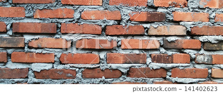 old red brick wall texture for background old red brick wall texture for background 141402623
