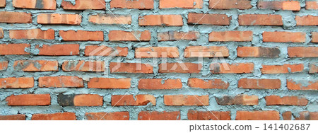 background of old vintage brick wall background of old vintage brick wall 141402687