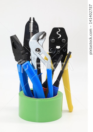 Masking tape and electrical work tools Masking tape and electrical work tools 141402787