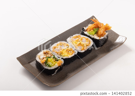 Shrimp tempura roll sushi Shrimp tempura roll sushi 141402852