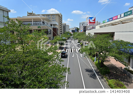 東急田園都市線多摩廣場站街景 東急田園都市線多摩廣場站街景 141403408