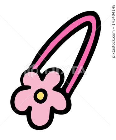 Hand drawn pink flower hair pin for girls, women, home, house, girly element, stickers, what's in my bag, fashion, hair accessory, brooch, pin, department store, online shopping, grocery shop, market Hand drawn pink flower hair pin for girls, women, home, house, girly element, stickers, what's in my bag, fashion, hair accessory, brooch, pin, department store, online shopping, grocery shop, market 141404148