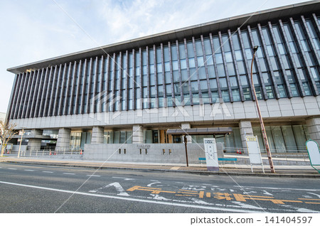 Okayama Prefectural Library, Okayama City, Okayama Prefecture Okayama Prefectural Library, Okayama City, Okayama Prefecture 141404597