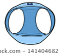 Image of shorts viewed from above. Image of shorts viewed from above. 141404682