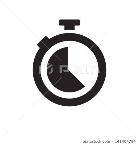 Stopwatch Timer Icon Vector for Fitness Training and Sports Performance Stopwatch Timer Icon Vector for Fitness Training and Sports Performance 141404794